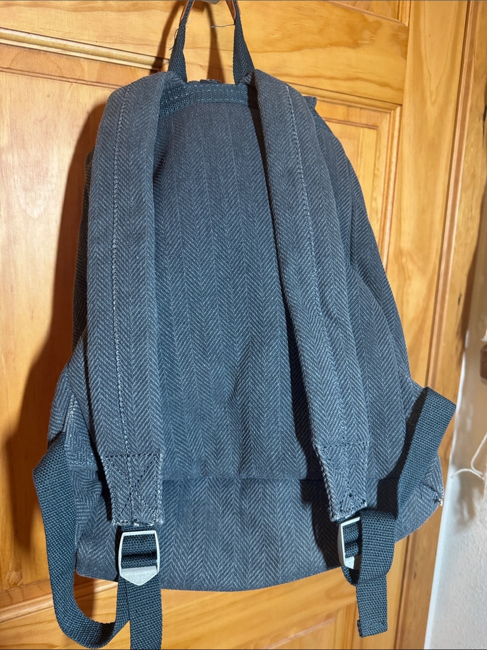 Universal Thread Blue Grey Patterned Backpack - Picture 5 of 5